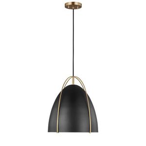 GL6551701EN3848 Norman Down Light Pendant Light - Satin Brass