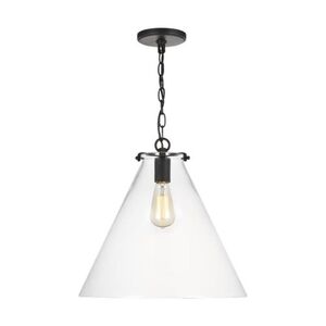 GL6592101112 Kate Down Light Pendant Light - Midnight Black