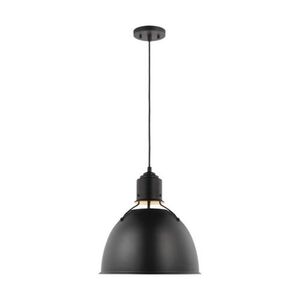 GL6680301EN3112 Huey Down Light Pendant Light - Midnight Black