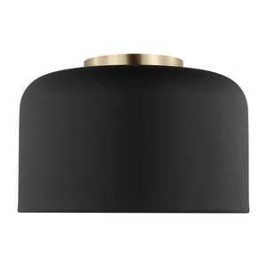GL7505401112 Malone Flush Mount Ceiling Light - Midnight Black GL7505401112 Malone Flush Mount Ceiling Light - Midnight Black