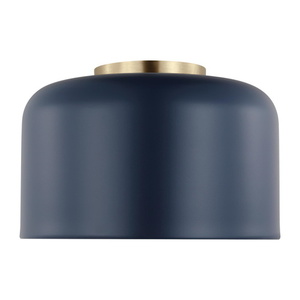 GL7505401127 Malone Flush Mount Ceiling Light - Navy GL7505401127 Malone Flush Mount Ceiling Light - Navy