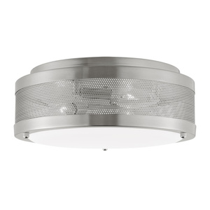 GL7532003962 Vander Flush Mount Ceiling Light - Brushed Nickel