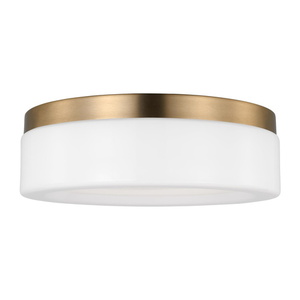 GL7569093S848 Rhett Flush Mount Ceiling Light - Satin Brass