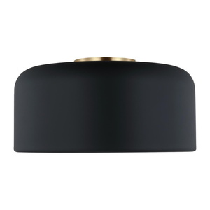 GL7605401112 Malone Flush Mount Ceiling Light - Midnight Black GL7605401112 Malone Flush Mount Ceiling Light - Midnight Black