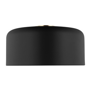 GL7705401112 Malone Flush Mount Ceiling Light - Midnight Black GL7705401112 Malone Flush Mount Ceiling Light - Midnight Black