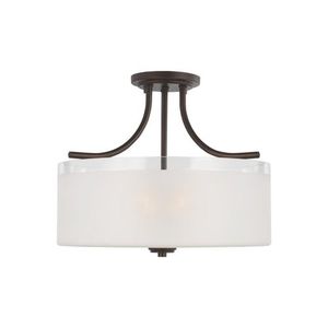 GL7739803710 Norwood Semi Flush Mount Ceiling Light - Bronze