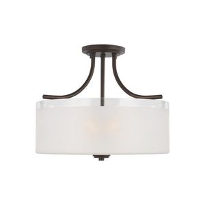 GL7739803EN3710 Norwood Semi Flush Mount Ceiling Light - Bronze