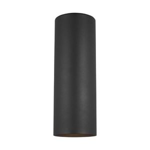 GL831380212 Outdoor Cylinders Entrance Outdoor Wall Light - Black