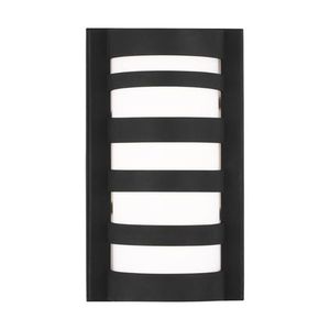 GL8543193S12 Rebay Entrance Outdoor Wall Light - Black