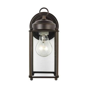 GL859371 New Castle Entrance Outdoor Wall Light - Antique Bronze