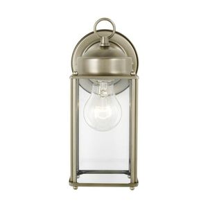 GL8593965 New Castle Entrance Outdoor Wall Light - Antique Brushed Nickel