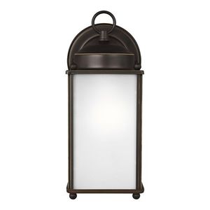 GL8593001EN371 New Castle Entrance Outdoor Wall Light - Antique Bronze