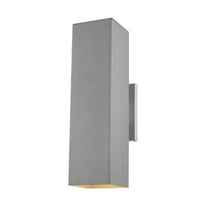 GL8831702753 Pohl Entrance Outdoor Wall Light - Painted Brushed Nickel