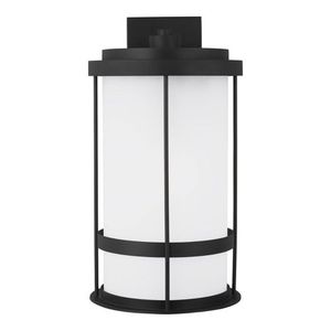GL8890901D12 Wilburn Entrance Outdoor Wall Light - Black