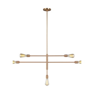 GL3000305848 Randolph Large Foyer Chandelier Chandelier - Satin Brass