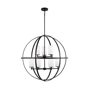 GL3124609EN3112 Alturas Entrance / Foyer Pendant Light - Midnight Black