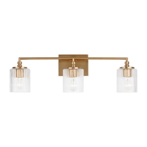 GL4000103848 Beaumont 3 Bulb Bathroom Lighting - Satin Brass