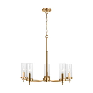 GL3190305848 Zire Mid Sized Chandelier Chandelier - Satin Brass