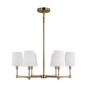 GL3001806848 Chatfield Mid Sized Chandelier Chandelier - Satin Brass