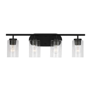 GL41173112 Oslo 4 or More Bulb Bathroom Lighting - Midnight Black GL41173112 Oslo 4 or More Bulb Bathroom Lighting - Midnight Black
