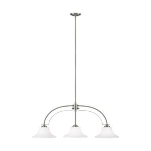 GLF2248EN33BS Barrington Linear Pendant Pendant Light - Brushed Steel