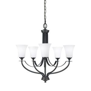 GLF2252EN35ORB Barrington Mid Sized Chandelier Chandelier - Oil Rubbed Bronze