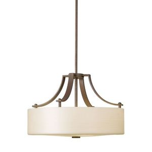 GLF2404EN33CB Sunset Drive Drum Pendant Pendant Light - Corinthian Bronze