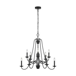 GLF3206EN10AF Boughton Mini Chandelier - Antique Forged Iron