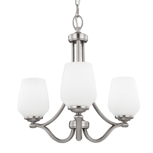 GLF29633SN Vintner Mini Chandelier - Satin Nickel GLF29633SN Vintner Mini Chandelier - Satin Nickel