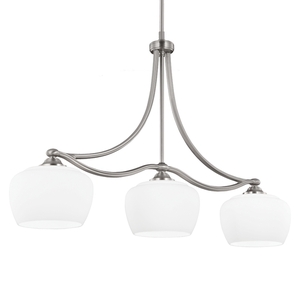 GLF29653SN Vintner Linear Pendant Pendant Light - Satin Nickel GLF29653SN Vintner Linear Pendant Pendant Light - Satin Nickel