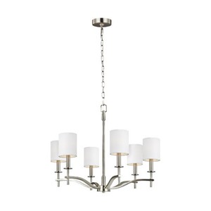 GLF33116SN Hewitt Mid Sized Chandelier Chandelier - Satin Nickel