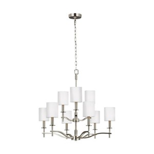 GLF33139SN Hewitt Mid Sized Chandelier Chandelier - Satin Nickel