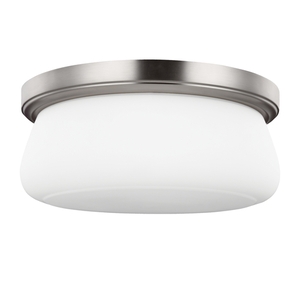 GLFM413SN Vintner Flush Mount Ceiling Light - Satin Nickel