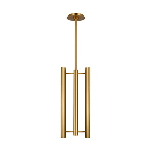 GLKP1092BBS Carson Multi Light Pendant Light - Burnished Brass