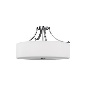 GLSF254CH Sunset Drive Semi Flush Mount Ceiling Light - Chrome GLSF254CH Sunset Drive Semi Flush Mount Ceiling Light - Chrome