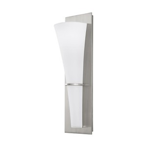 GLWB1341BSL1 Barrington 1 Bulb Wall Sconce - Brushed Steel