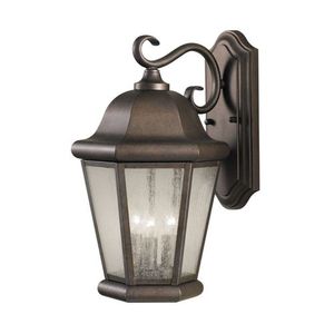 GLOL5902ENCB Martinsville Entrance Outdoor Wall Light - Corinthian Bronze