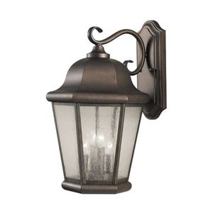 GLOL5904ENCB Martinsville Entrance Outdoor Wall Light - Corinthian Bronze