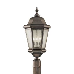 GLOL5907ENCB Martinsville Post Light Post Lights - Corinthian Bronze