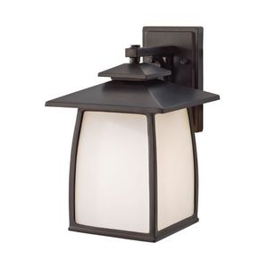 GLOL8502ORB Wright House Entrance Outdoor Wall Light - Oil Rubbed Bronze