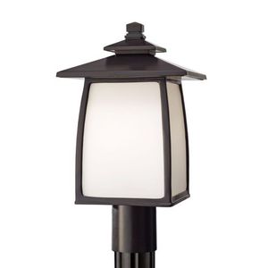 GLOL8508EN3ORB Wright House Post Light Post Lights - Oil Rubbed Bronze