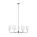 Generation Lighting GL3109309962 Brushed Nickel Large Foyer Chandelier