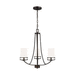 Generation Lighting GL3121603710 Bronze Mini Chandelier