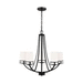 Generation Lighting GL3121605112 Midnight Black Mini Chandelier