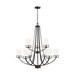 Generation Lighting GL3121609EN3710 Bronze Mid Sized Chandelier