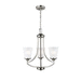 Generation Lighting GL3124503962 Brushed Nickel Mini Chandelier