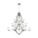 Generation Lighting GL3139012962 Brushed Nickel Mid Sized Chandelier