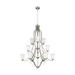 Generation Lighting GL3139012EN3962 Brushed Nickel Mid Sized Chandelier