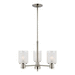 Generation Lighting GL3139803962 Brushed Nickel Mid Sized Chandelier