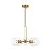 Generation Lighting GL3155705848 Satin Brass Mid Sized Chandelier